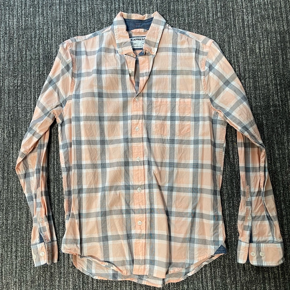 Express Slim Medium Button Shirt